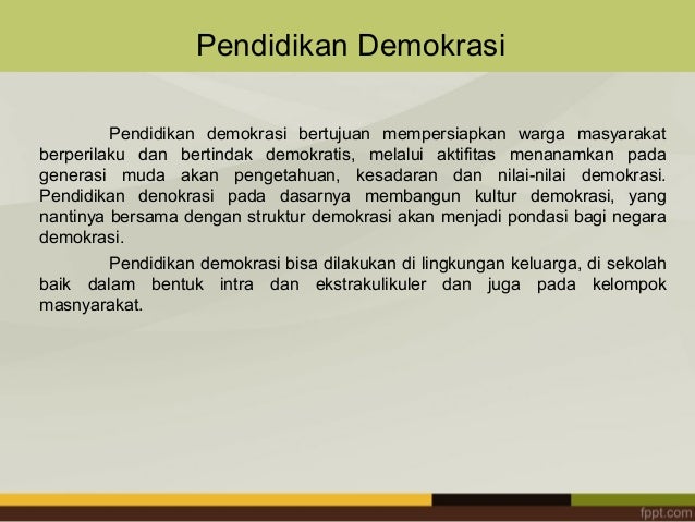 DEMOKRASI INDONESIA