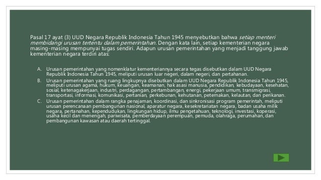 Pkn Fungsi Kementrian