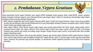 2. Pembahasan Negara Kesatuan
7