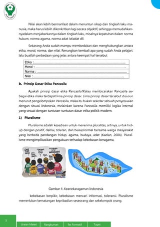 Pancasila Sebagai Sistem Etika