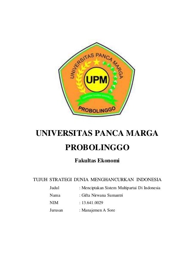 Makalah Pkn multipartai Makalah Pkn multipartai