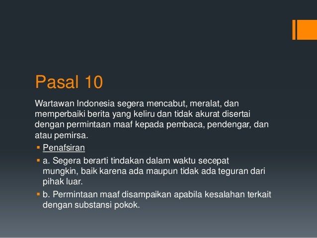 Peranan pers dalam masyarakat demokrasi