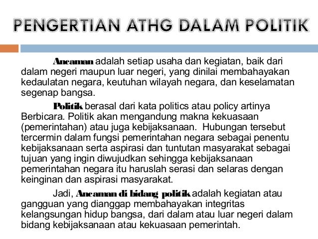 Ancaman Terhadap Bidang Politik Dan Strategi Mengatasi Ancaman3