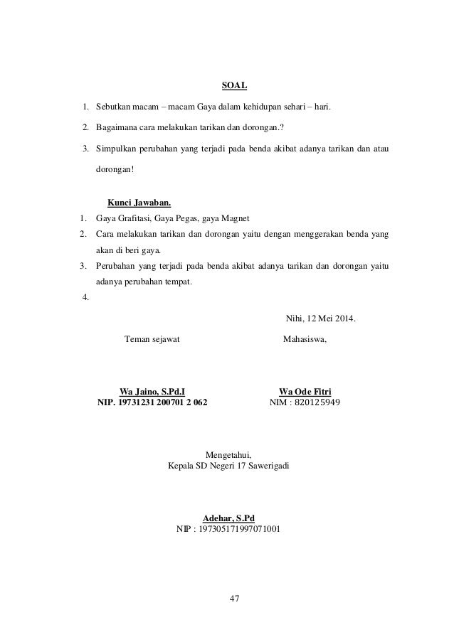 Pkp meningkatkan hasil belajar siswa kelas iv sd negeri 17 