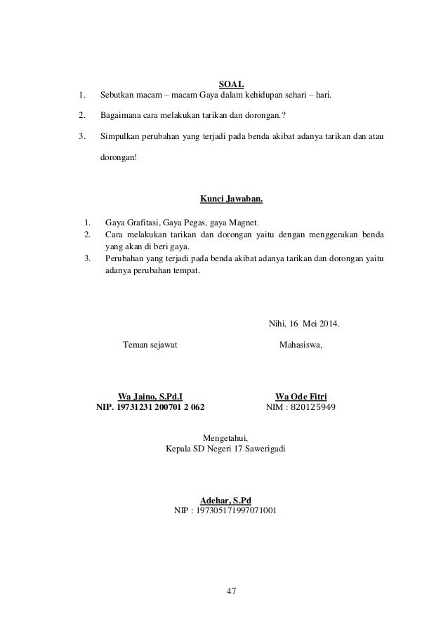 Pkp meningkatkan hasil belajar siswa kelas iv sd negeri 17 