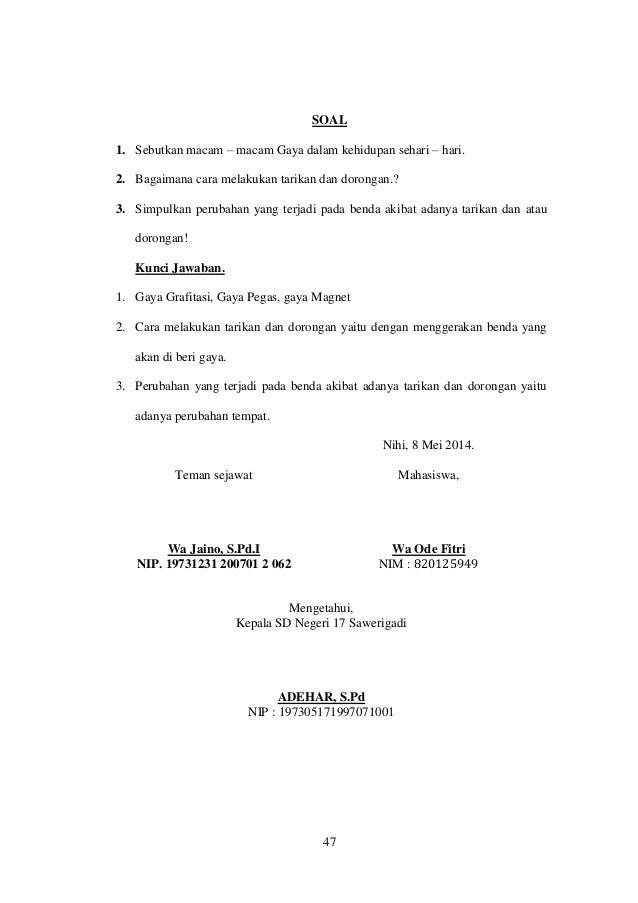 Pkp meningkatkan hasil belajar siswa kelas iv sd negeri 17 