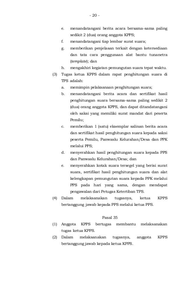 Contoh Berita Acara Pembentukan Kpps - Simak Gambar Berikut