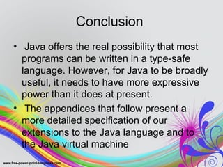 JAVA INTRODUCTION | PPT