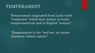 English Tempers Sanguine Temperament.pptx