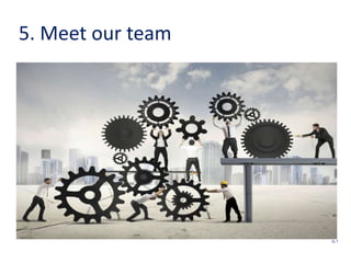 5. Meet our team
SL 7
 