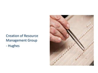 Creation of Resource
Management Group
- Hughes
 