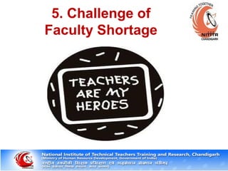 5. Challenge of
Faculty Shortage
 
