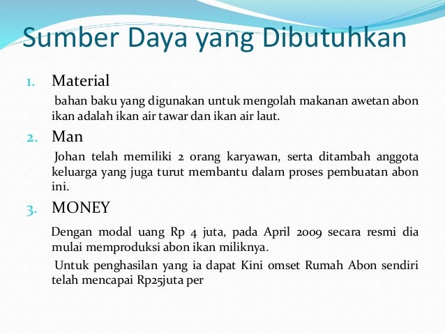 Pengusaha Sukses Di Bidang Pengawetan Makanan Nabati