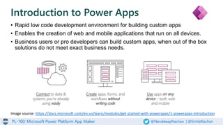 PL-100 Microsoft Power Platform App Maker | PPTX