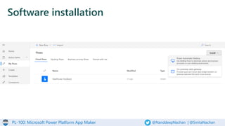 PL-100 Microsoft Power Platform App Maker | PPTX