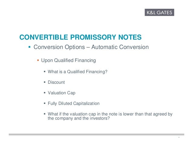 convertible promissory note