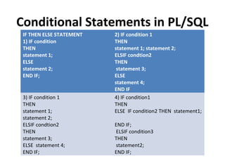 SQL / PL | PPT