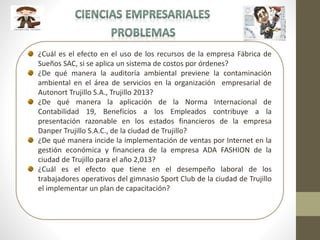 Planteamiento del problema | PPTX