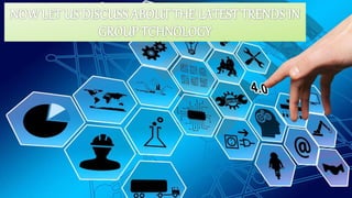 NOW LET US DISCUSS ABOUT THE LATEST TRENDS
IN FMS
 