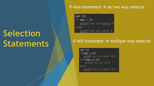 Python Programming language | PPT
