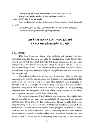 NGOẠI KHOA CƠ SỞ 