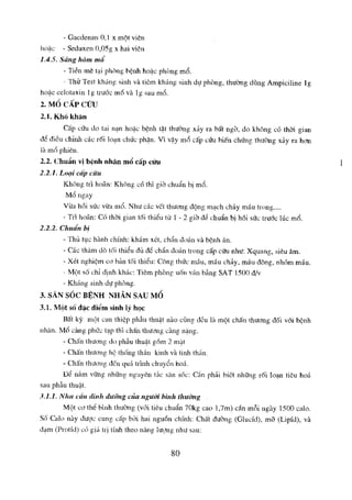 NGOẠI KHOA CƠ SỞ 