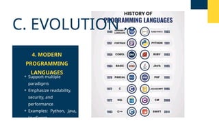 PL 1 Overview of Programming Languages. Learn about syntax, semantics ...