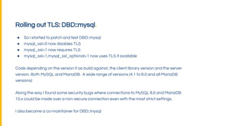 Mysql Tls Dialog Large Scale Deployment of SSL/TLS For MySQL | PDF