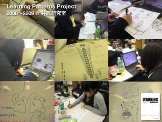 Learning Patterns Project
2008∼2009 @ 井庭研究室
 