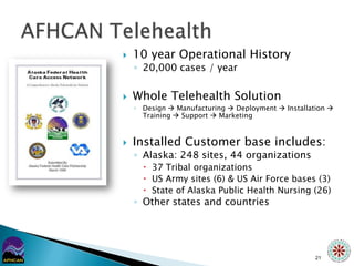 Outcomes and Impacts of Telehealth in Alaska: An 8 Year Retrospective ...