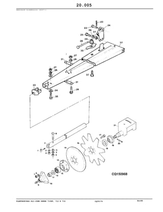 PLANTADEIRAS SLC-JOHN DEERE 710RF, 712 E 716 CQ30174 Nov98
MARCADOR HIDRÁULICO (4007-)
20.005
 