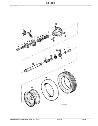 PLANTADEIRAS SLC-JOHN DEERE 710RF, 712 E 716 CQ30174 Nov98
RODA 710RF
30.007
 