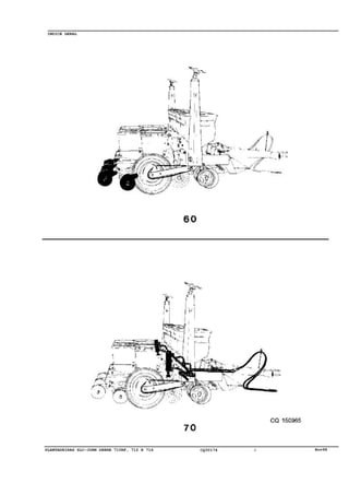 Nov98PLANTADEIRAS SLC-JOHN DEERE 710RF, 712 E 716 CQ30174 A
INDICE GERAL
 