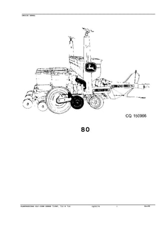Nov98PLANTADEIRAS SLC-JOHN DEERE 710RF, 712 E 716 CQ30174 A
INDICE GERAL
 