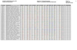 COLEGIO CLARETIANO-Claretiano 2014 
PLANILLA DE EVALUACION 
Asignatura: 11-Ciencias Económicas 
Profesor: 241-IZQUIERDO RO...