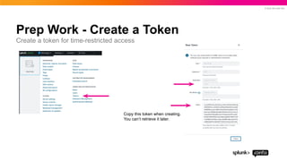 Splunk configuration file for the cloud | PDF
