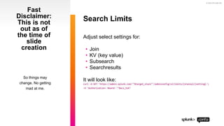 Splunk configuration file for the cloud | PDF