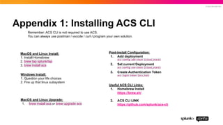 Splunk configuration file for the cloud | PDF