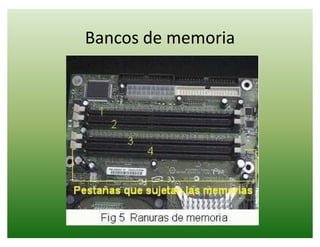 Bancos de memoria
 