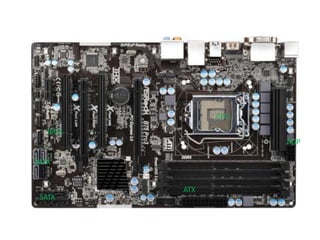 CPU
ATX
SATA
AGP
SATA
BIOS
 