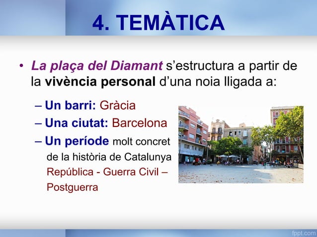 La Plaça del Diamant | PDF