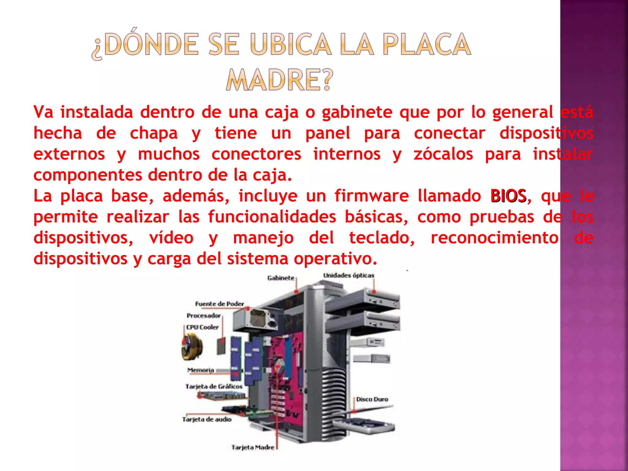 Placa madre | PPT