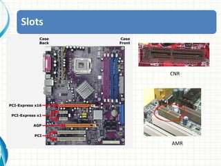 ChipsetEm geral as placas mãe tem dois circuitos: Ponte norte: Controlador de memória de alta velocidade.
