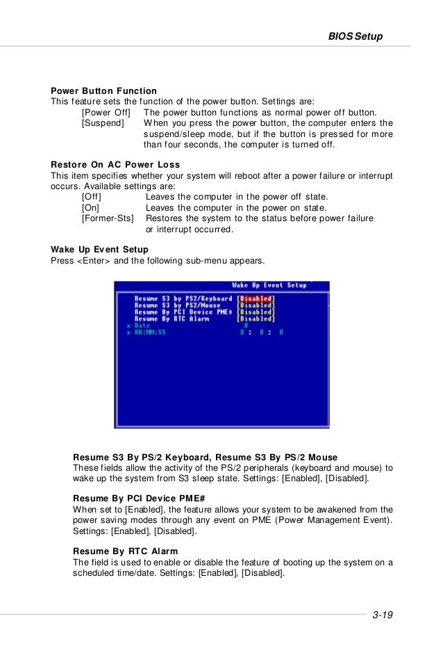 Resume by pci device pmes