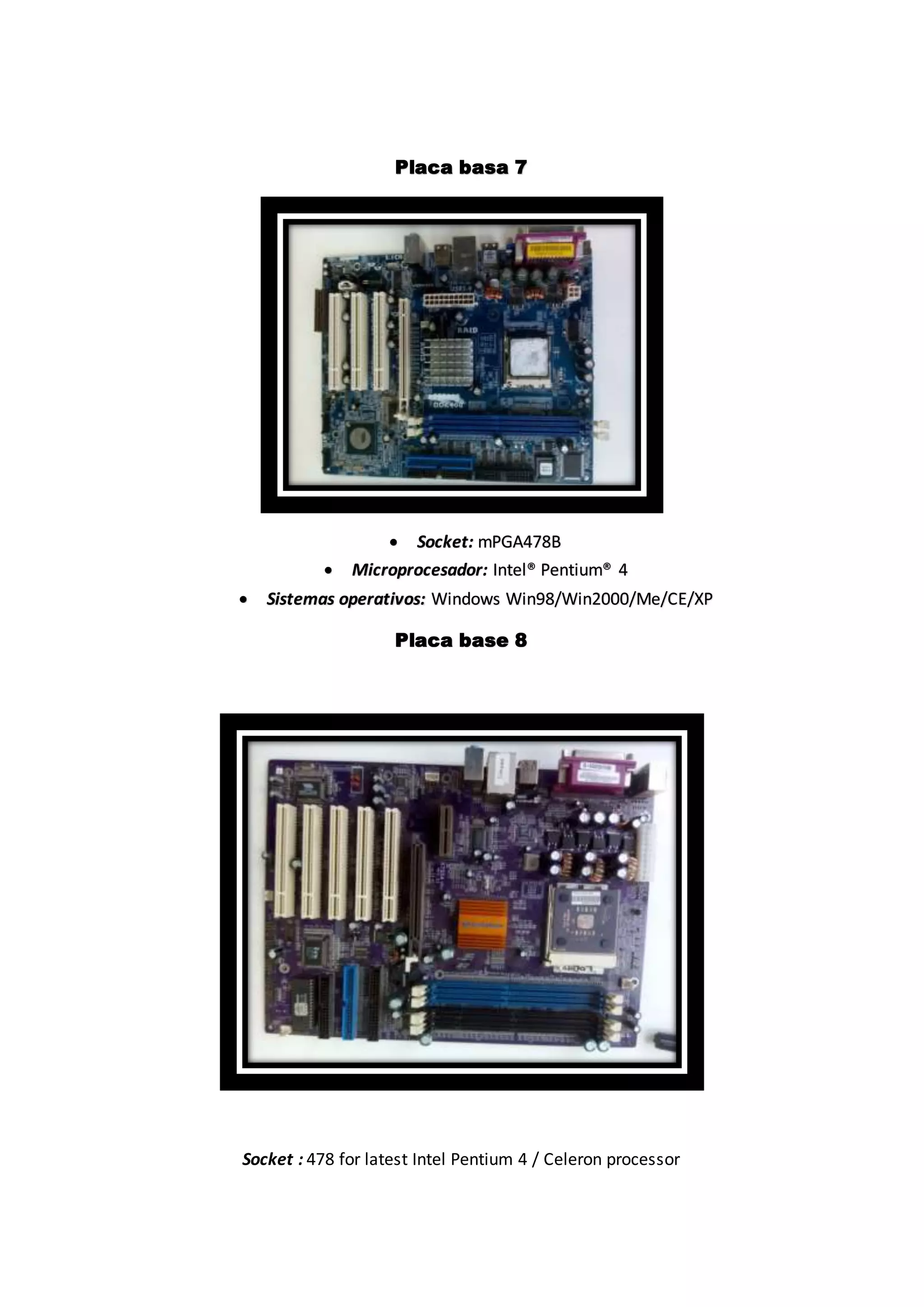 Placas bases | PDF