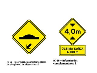 IC-15 – Informações complementares
de direção ou de alternativas 2
IC-16 – Informações
complementares 2
 