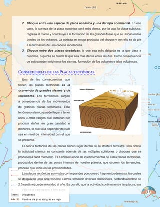Placas tectonicas definitivo samuel y angel 5to b | PDF