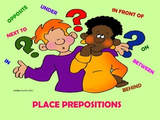 Comprehensive Guide to Place Prepositions with Interactive Exercises | PPT