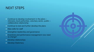 Place based integrated approach to community care | PPTX
