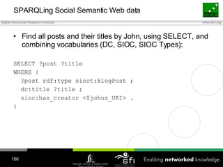 The Future of Social Networks on the Internet: The Need for Semantics